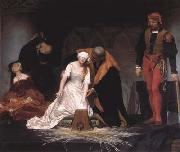 Jean Auguste Dominique Ingres The Execution of Lady Jane Grey (mk04) oil painting picture wholesale